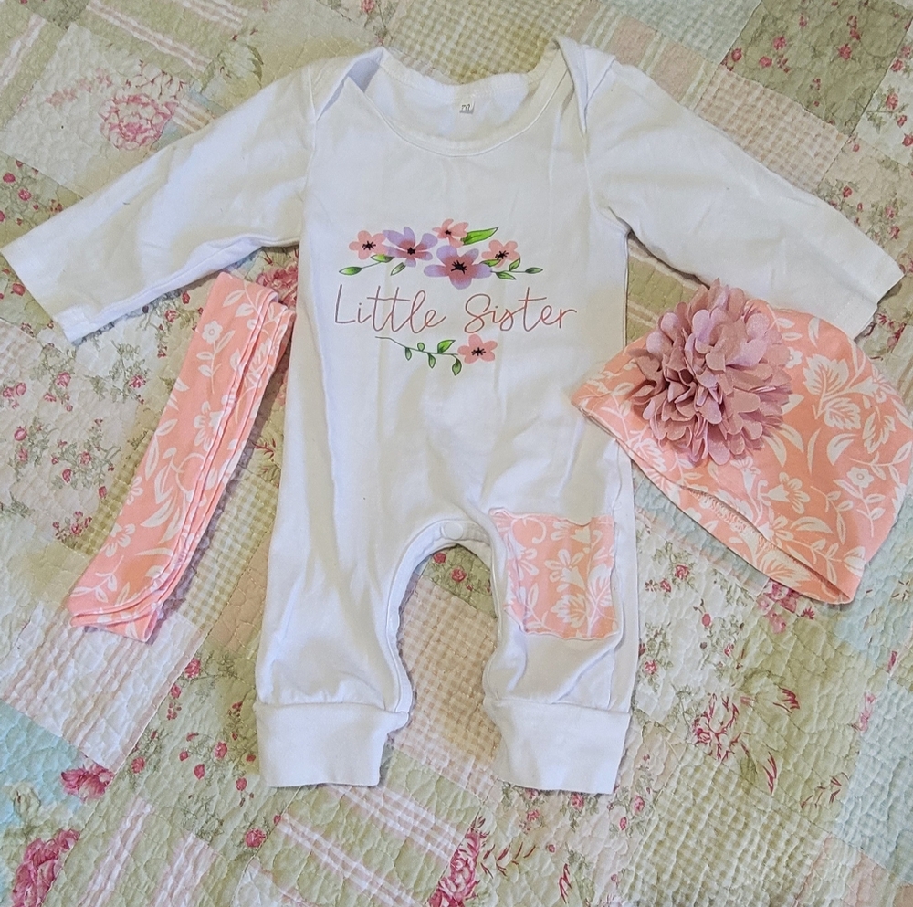 ' little sister" jumpsuit